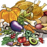 Thanksgiving food clipart
